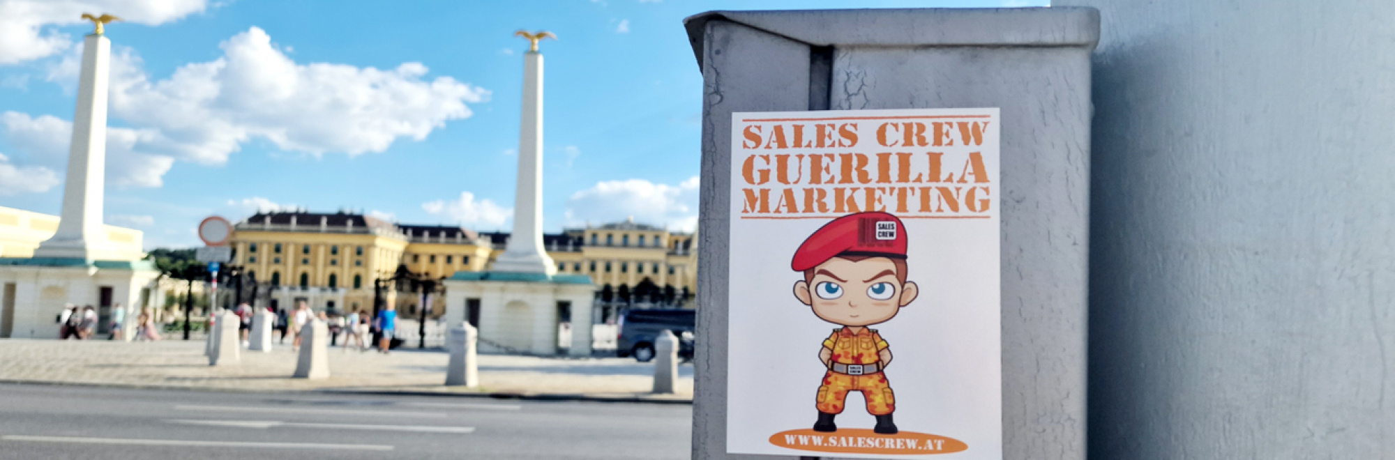 Guerilla Marketing Agentur für Ihre Kampagnen | SALES CREW