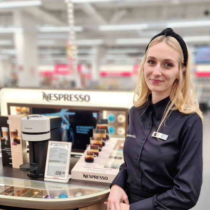 Coffee Advisor NESPRESSO (m/w/d) -  8 Std./Woche in Wien, Raum Linz, Vöcklabruck und Ried