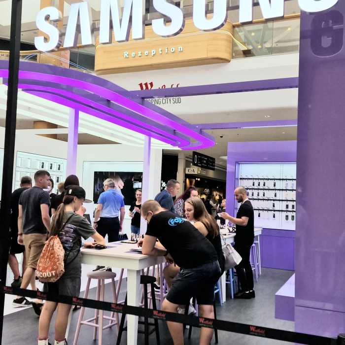 Samsung Pop Up Store